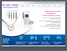 Tablet Screenshot of implants-dentaire-tarbes.com